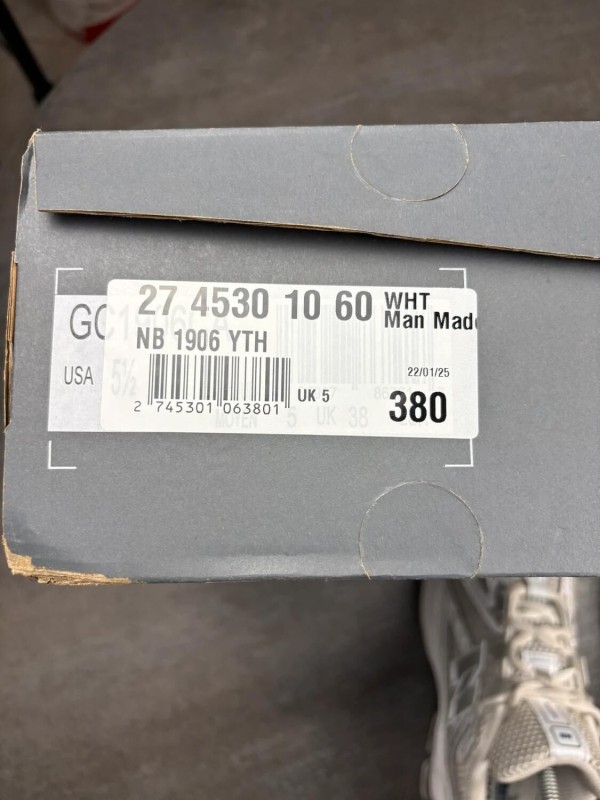 New balance 1906r grey - taille 38 2