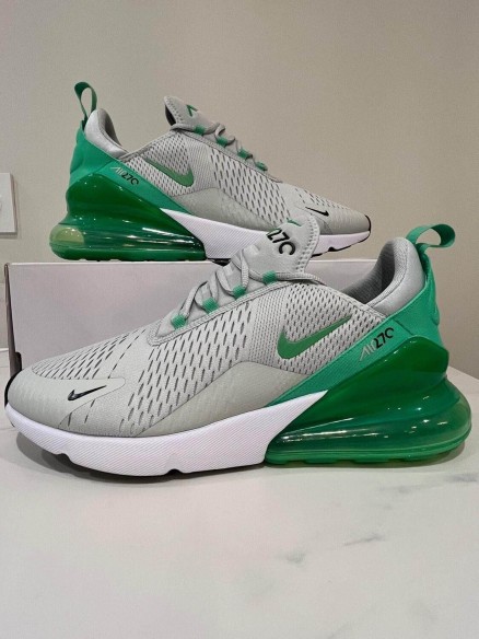 📢 À vendre : Nike Air Max 270 ‘Black / Light Silver / Green Shock’ (AH8050-027)