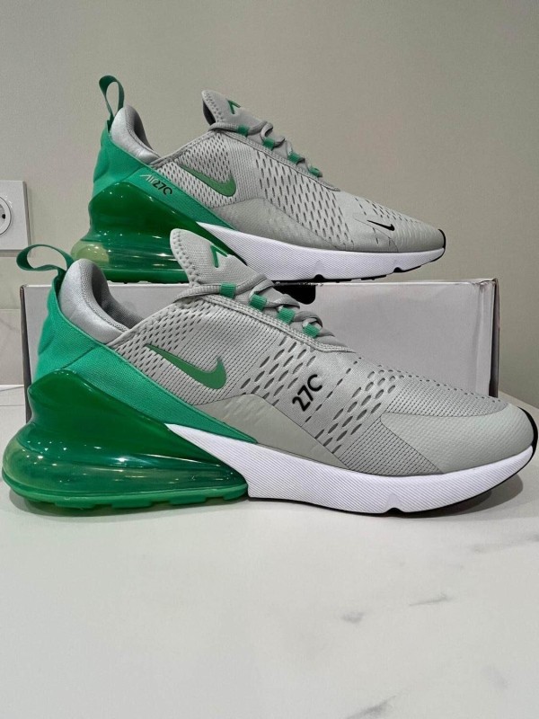 📢 À vendre : Nike Air Max 270 ‘Black / Light Silver / Green Shock’ (AH8050-027) 2