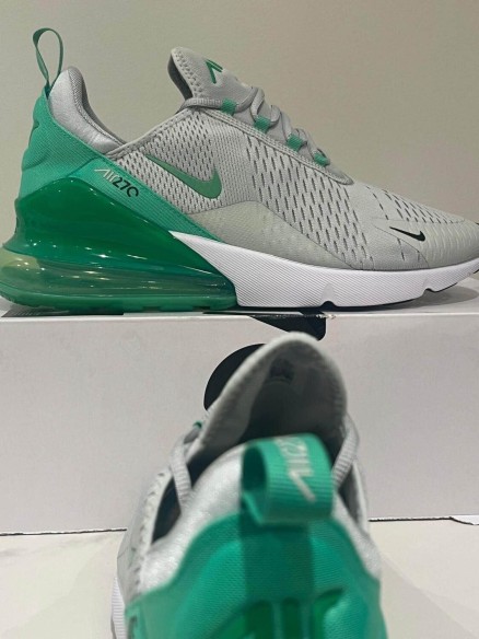 📢 À vendre : Nike Air Max 270 ‘Black / Light Silver / Green Shock’ (AH8050-027)