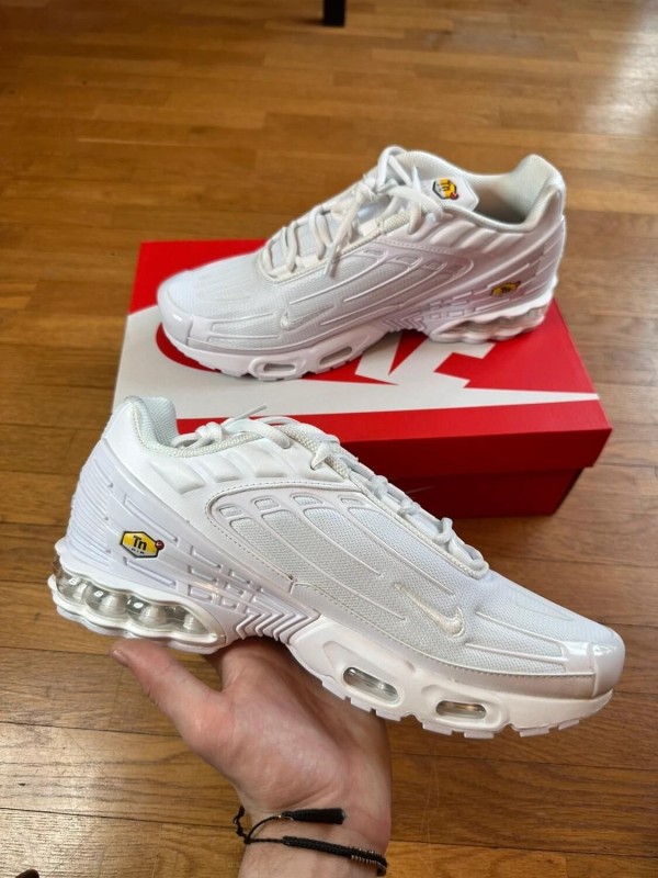 Nike air max plus TN blanche tuned air sneakers triple white taille 44 - neuve 2
