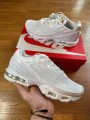 Nike air max Plus TN blanche tuned air sneakers triple white taille 43 neuve
