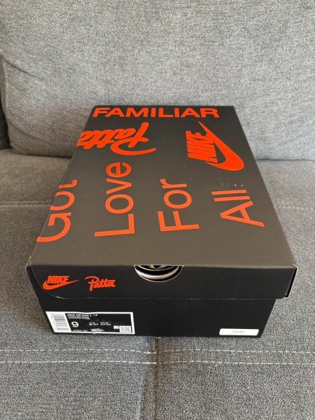 Nike air max 1 x Patta hyper crimson pure platinium 42,5