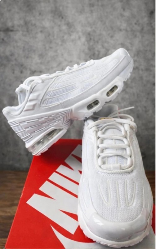 Nike air max plus 3 TN triple white 42