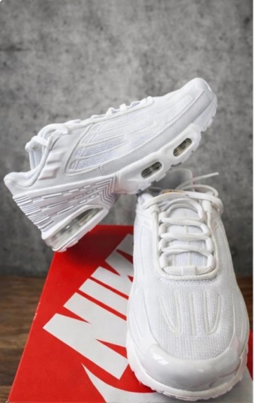 Nike air max plus 3 TN triple white 42