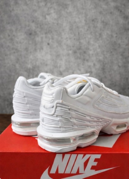 Nike air max plus 3 TN triple white 42