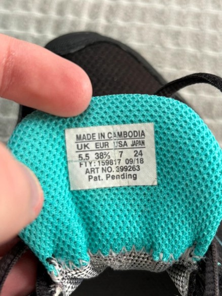 Chaussures de randonnée / marche Salomon tibai gore - tex / taille 38 2/3