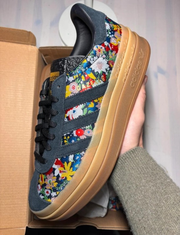 adidas gazelle bold liberty london floral taille 40 2/3