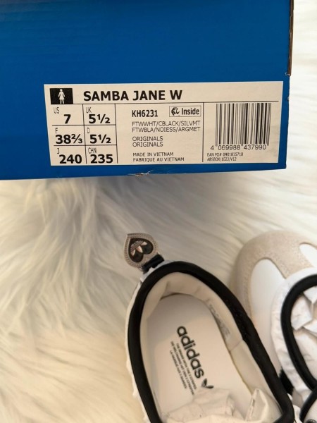 Samba Jane frill pack ruffle black white - 38,5