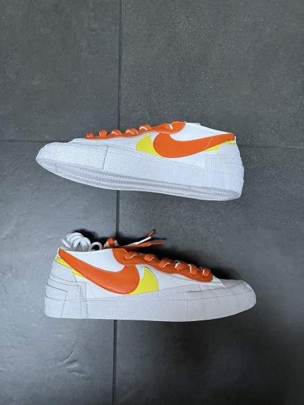 Nike Blazer Low sac White Magma Orange