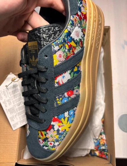 adidas gazelle bold liberty london floral taille 40 2/3