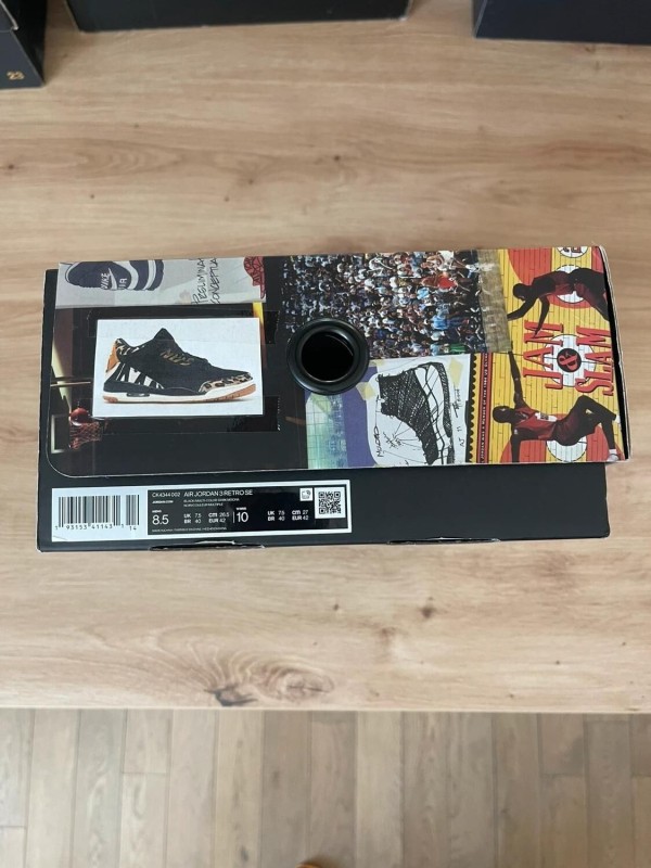 Jordan 3 retro se animal instinct taille 42 neuve 2