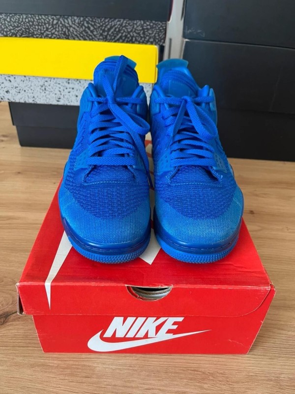 Jordan 4 IV Retro Flyknit royal blue taille 42 comme neuve 2