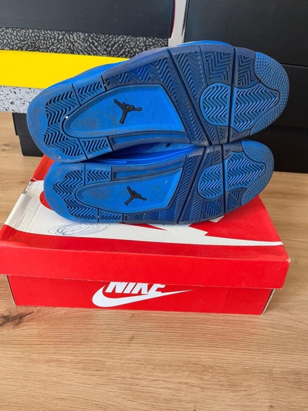 Jordan 4 IV Retro Flyknit royal blue taille 42 comme neuve 2