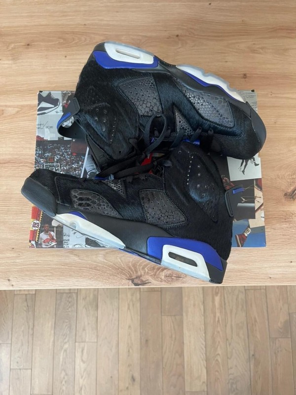 Jordan 6 VI Retro Social Status Pony Hair Purple taille 42 comme neuve 2