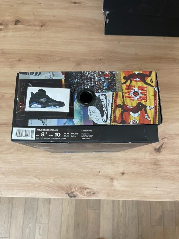 Jordan 6 VI Retro Social Status Pony Hair Purple taille 42 comme neuve 2