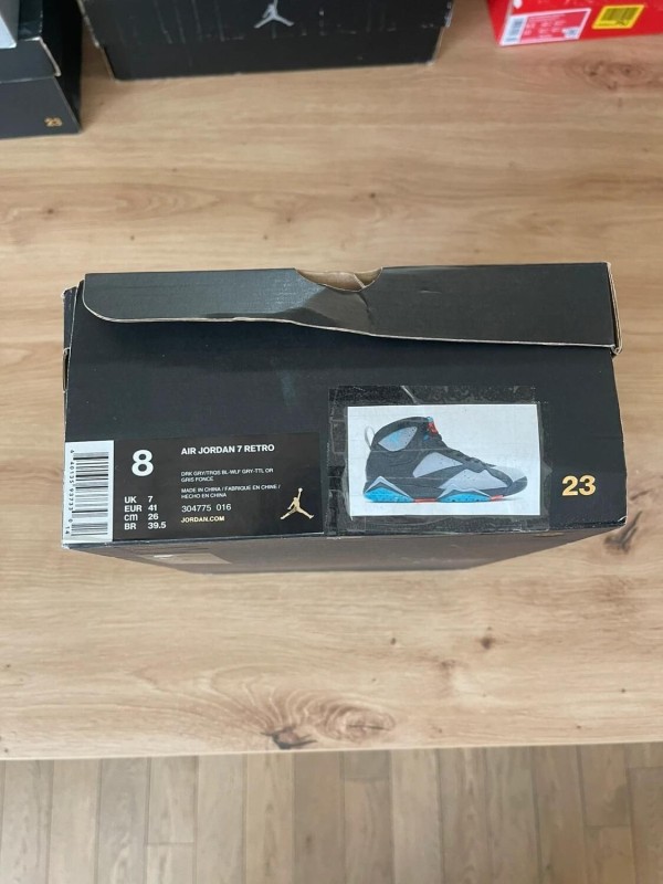 Jordan 7 VII Retro barcelone days taille 41 comme neuve 2