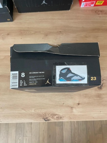 Jordan 7 VII Retro barcelone days taille 41 comme neuve