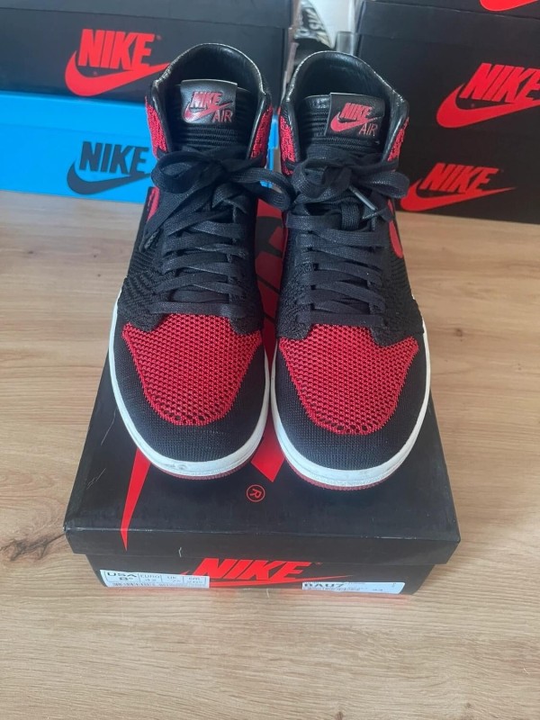 Jordan 1 Retro flyknit bred taille 42 comme neuve 2