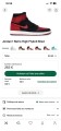 Jordan 1 Retro flyknit bred taille 42 comme neuve