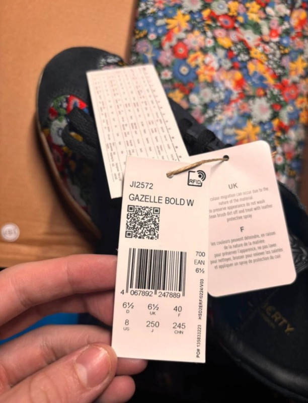 adidas gazelle bold liberty london taille 40 2