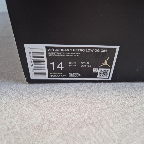 Jordan 1 Low OG " Quai 54 "