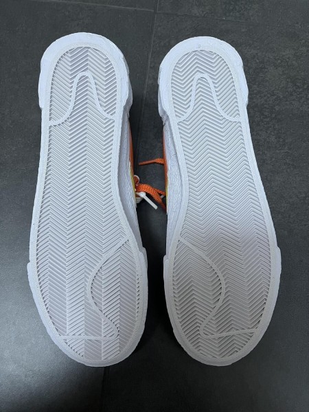 Nike Blazer Low sac White Magma Orange