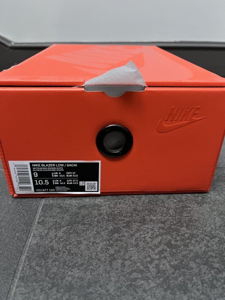 Nike Blazer Low sac White Magma Orange