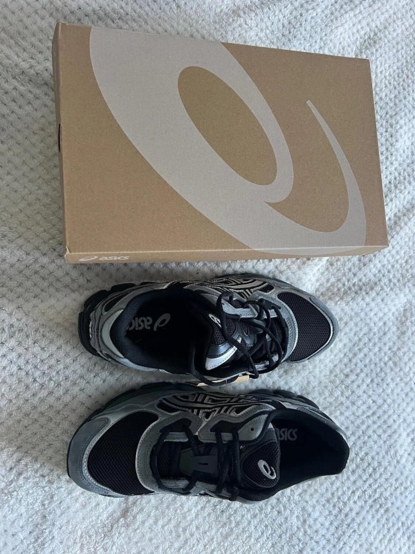 Asics gel NYC black pure silver - neuf - 45 2