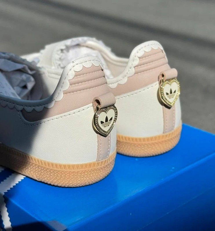 Adidas samba jane ruffle beige limited edition - neuf - 40 2/3 2