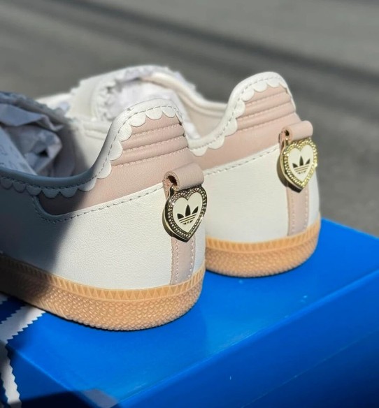Adidas samba jane ruffle beige limited edition - neuf - 40 2/3