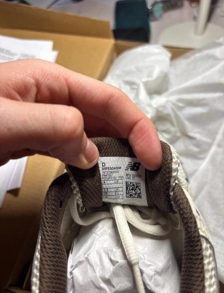 New Balance 530 turtle dove mushroom marron beige taille 36