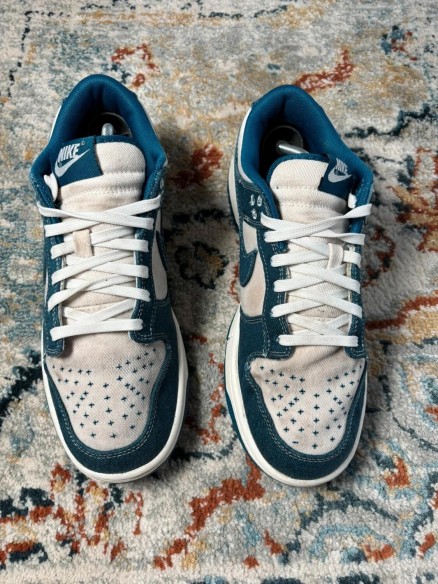 Nike dunk low denim blue
