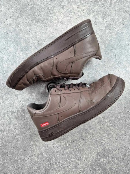 Nike Air Force One Supreme Brown taille 44,5