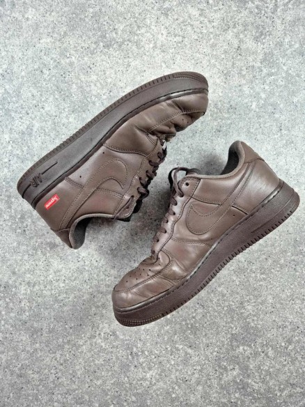 Nike Air Force One Supreme Brown taille 44,5