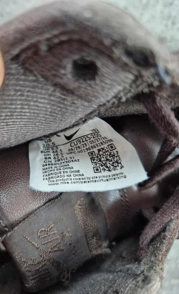 Nike Air Force One Supreme Brown taille 44,5