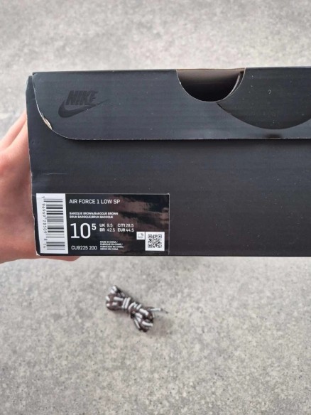 Nike Air Force One Supreme Brown taille 44,5