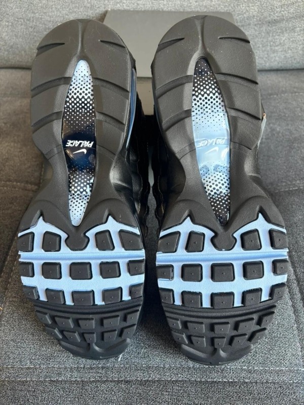 Nike air max 95 x Palace - black/Metallic silver 44 2