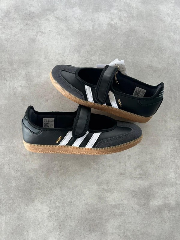 Adidas samba Jane core black carbon white stripes 2