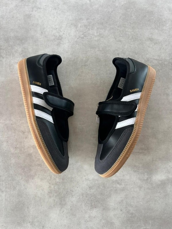Adidas samba Jane core black carbon white stripes 2