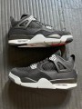 Jordan 4 Retro SE Black Canvas