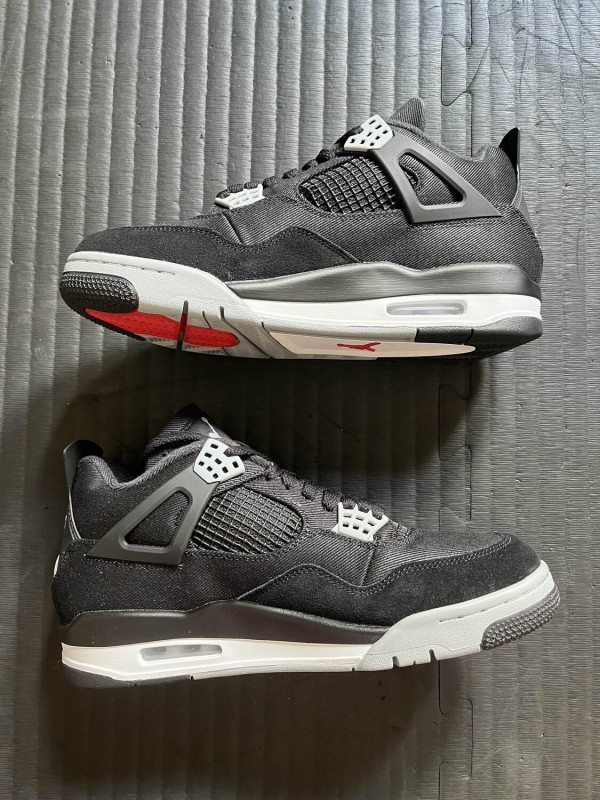 Jordan 4 Retro SE Black Canvas 2