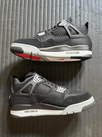 Jordan 4 Retro SE Black Canvas