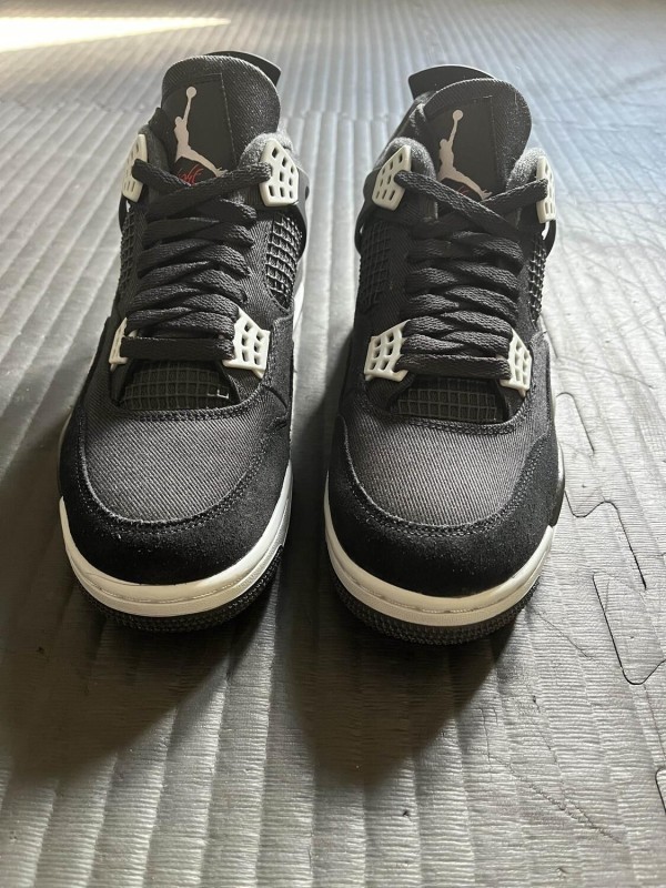 Jordan 4 Retro SE Black Canvas 2