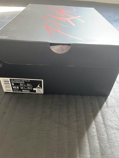 Jordan 4 Retro SE Black Canvas