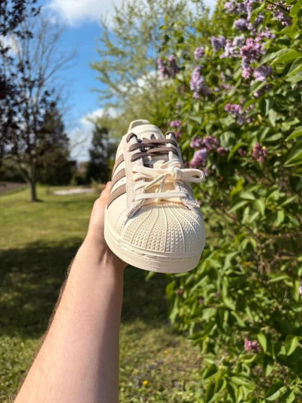 Adidas superstar latte x molly-mae - taille 40 2