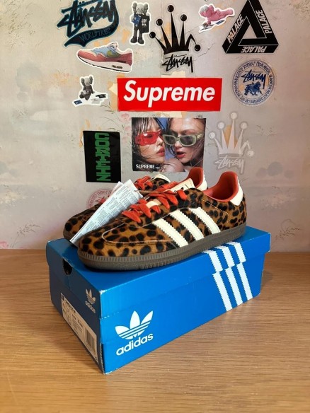 adidas samba leopard
