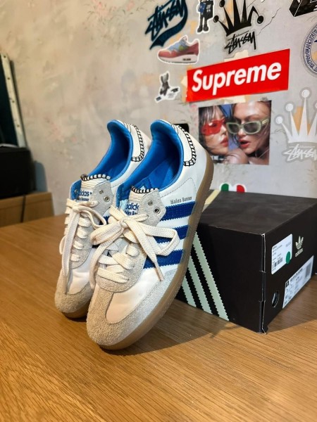 Adidas Wales Bonner Samba beige blue