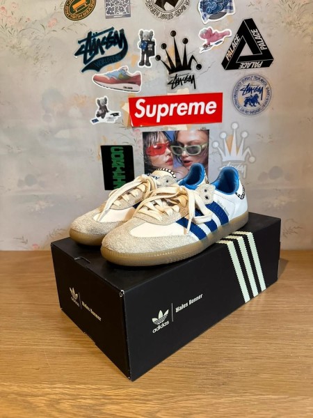 Adidas Wales Bonner Samba beige blue