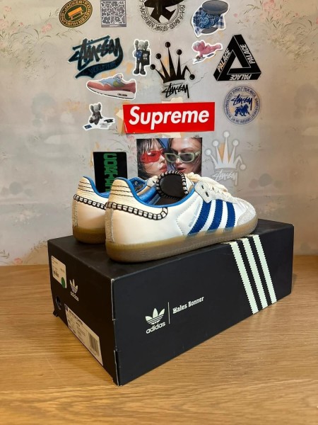 Adidas Wales Bonner Samba beige blue